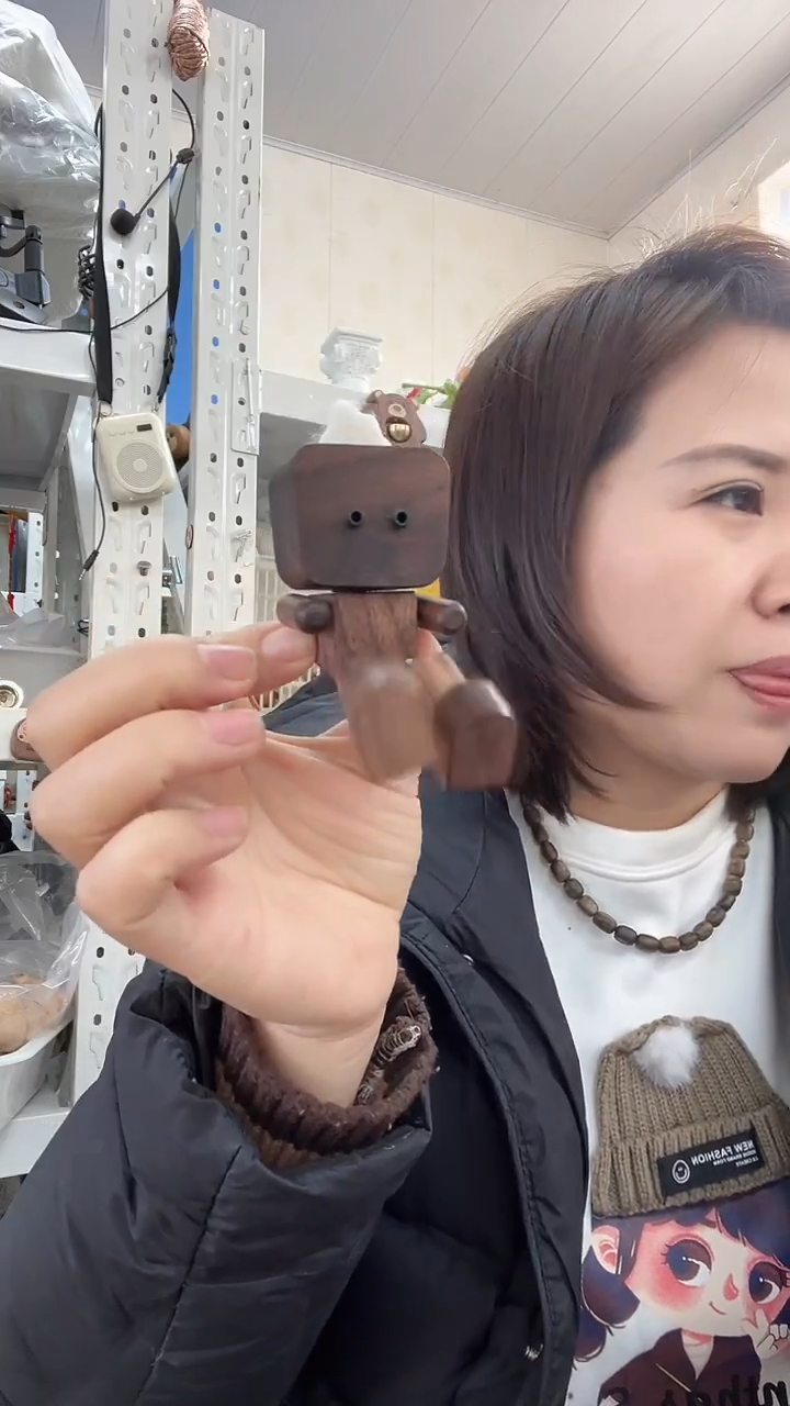 木黑胡桃机器人车载