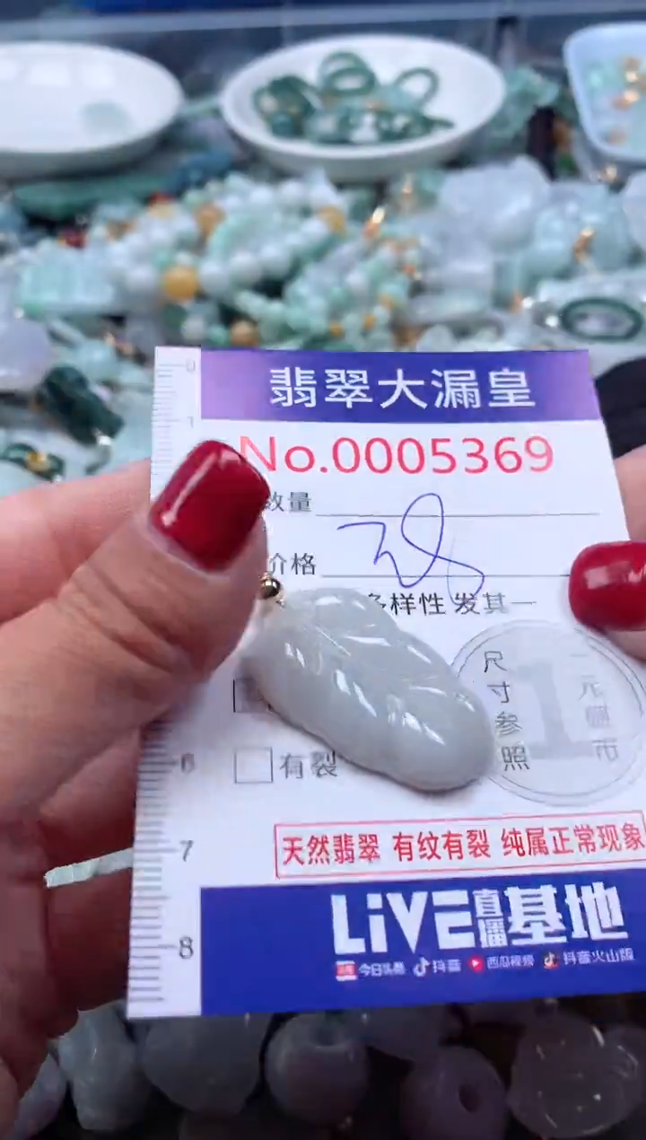 颈饰未镶嵌翡翠5369