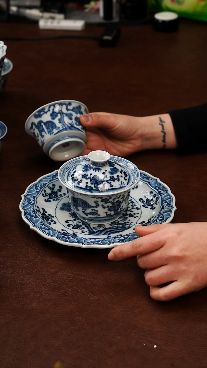 摆件陶五里雾精选 手工手绘陶瓷