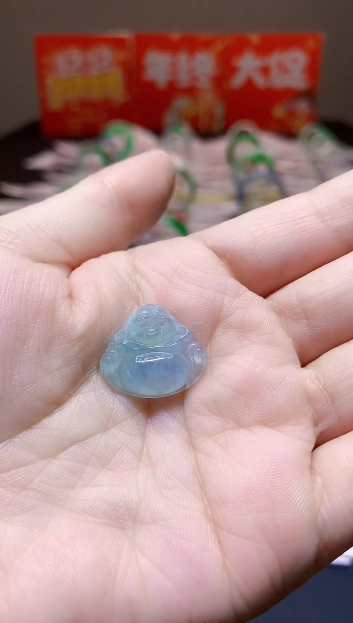 未镶嵌挂件翡翠翡翠挂件-佛公-限拍一单