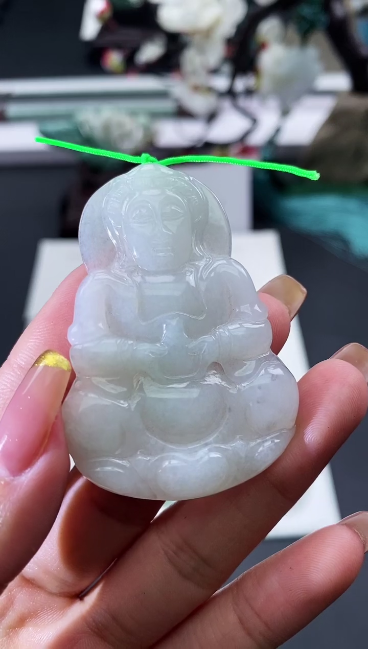 【闪购商品】翡翠颈饰未镶嵌天然缅甸翡翠A货