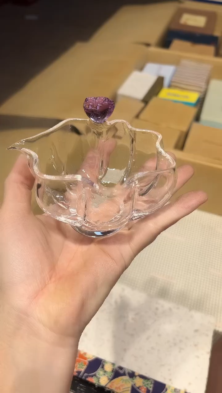 玻璃0101茶周边中古品工艺品