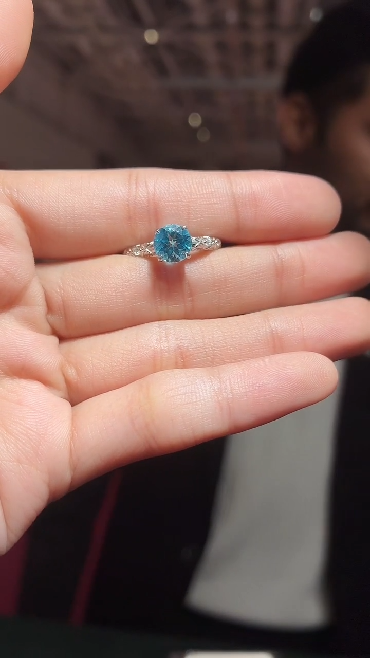 银S925镶嵌托帕石其他（扎德严选）