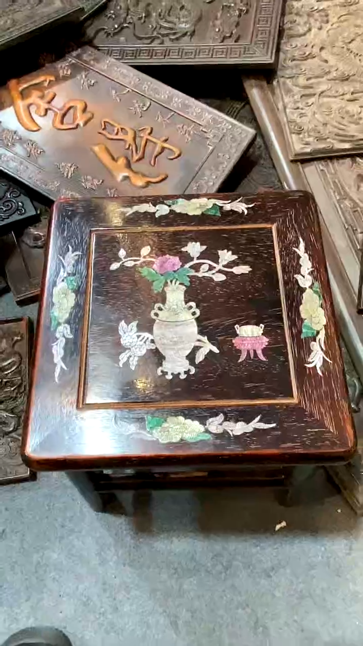 【闪购商品】木紫檀雕刻一物一拍以直播间为准