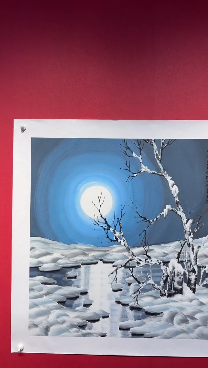 国画经典国画宣纸手绘