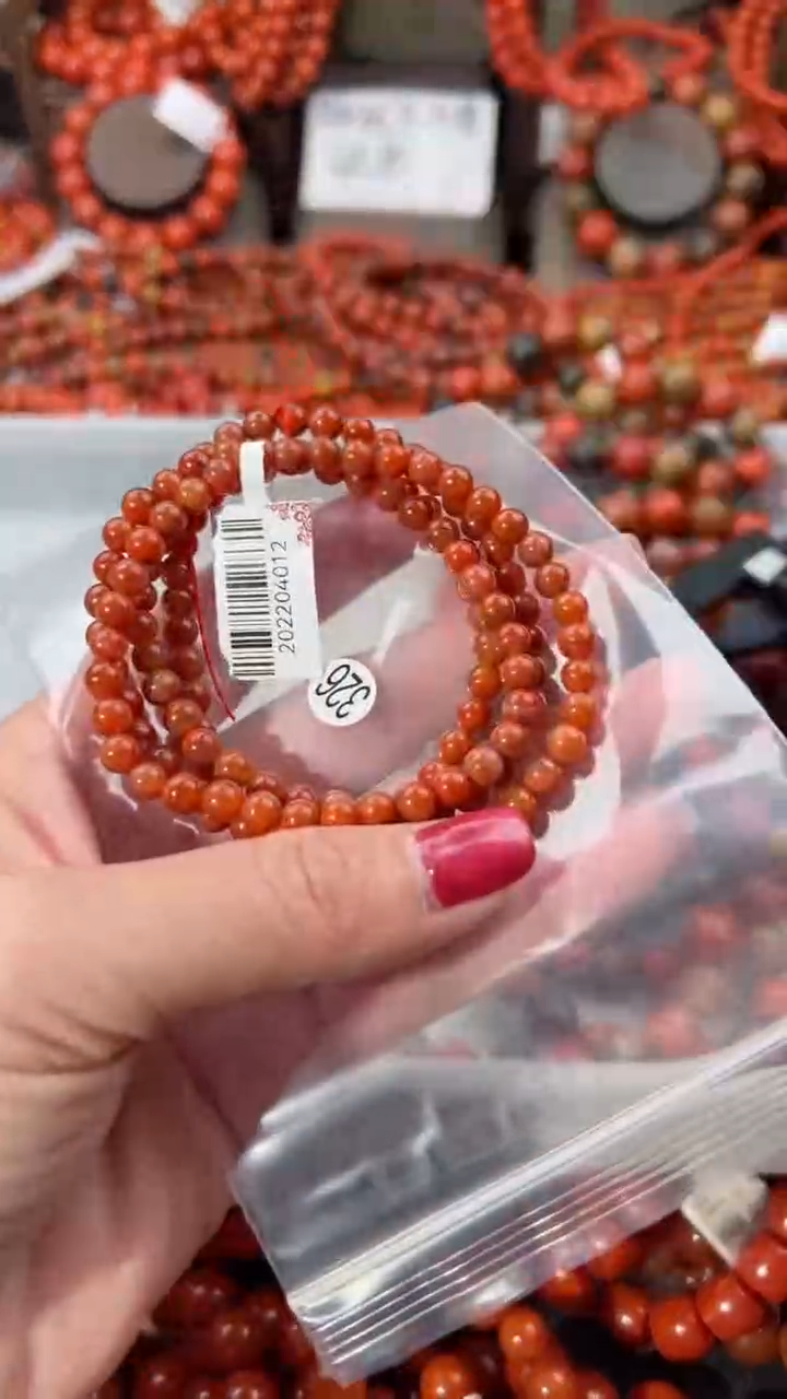 【闪购商品】南红玛瑙手串未镶嵌5