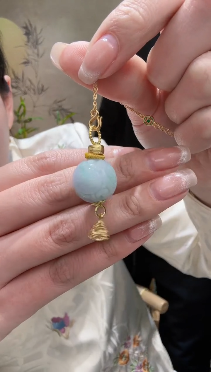 【闪购商品】翡翠颈饰未镶嵌吊坠