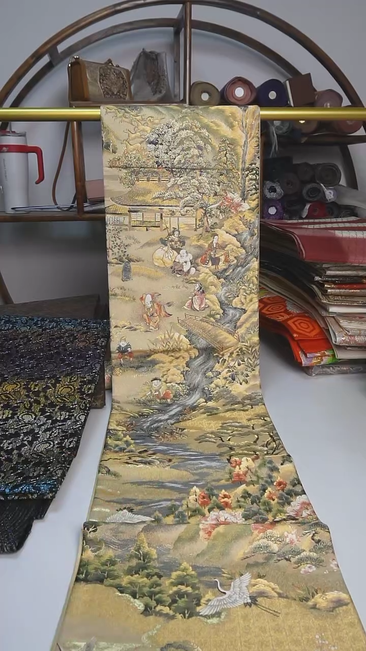 【闪购商品】织绣149西阵织六通风景