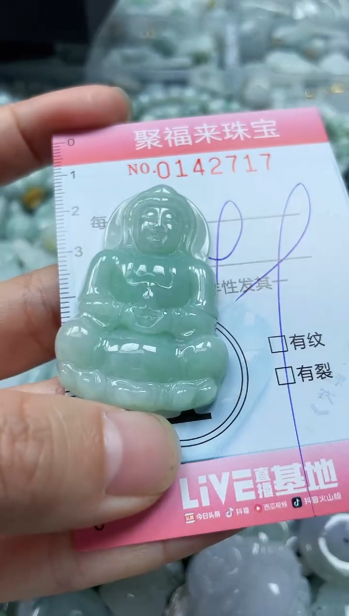 【闪购商品】翡翠未镶嵌颈饰闪购0142717