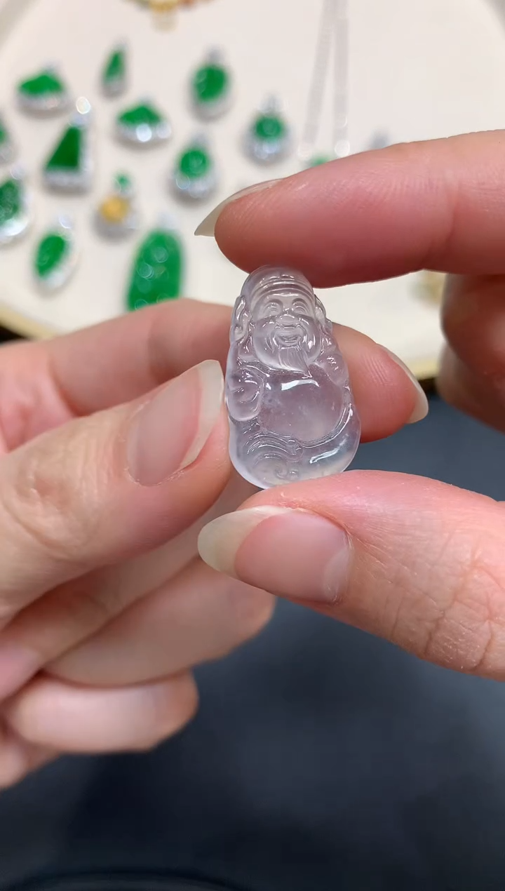 【闪购商品】翡翠吊坠(不含链)未镶嵌A907|8500