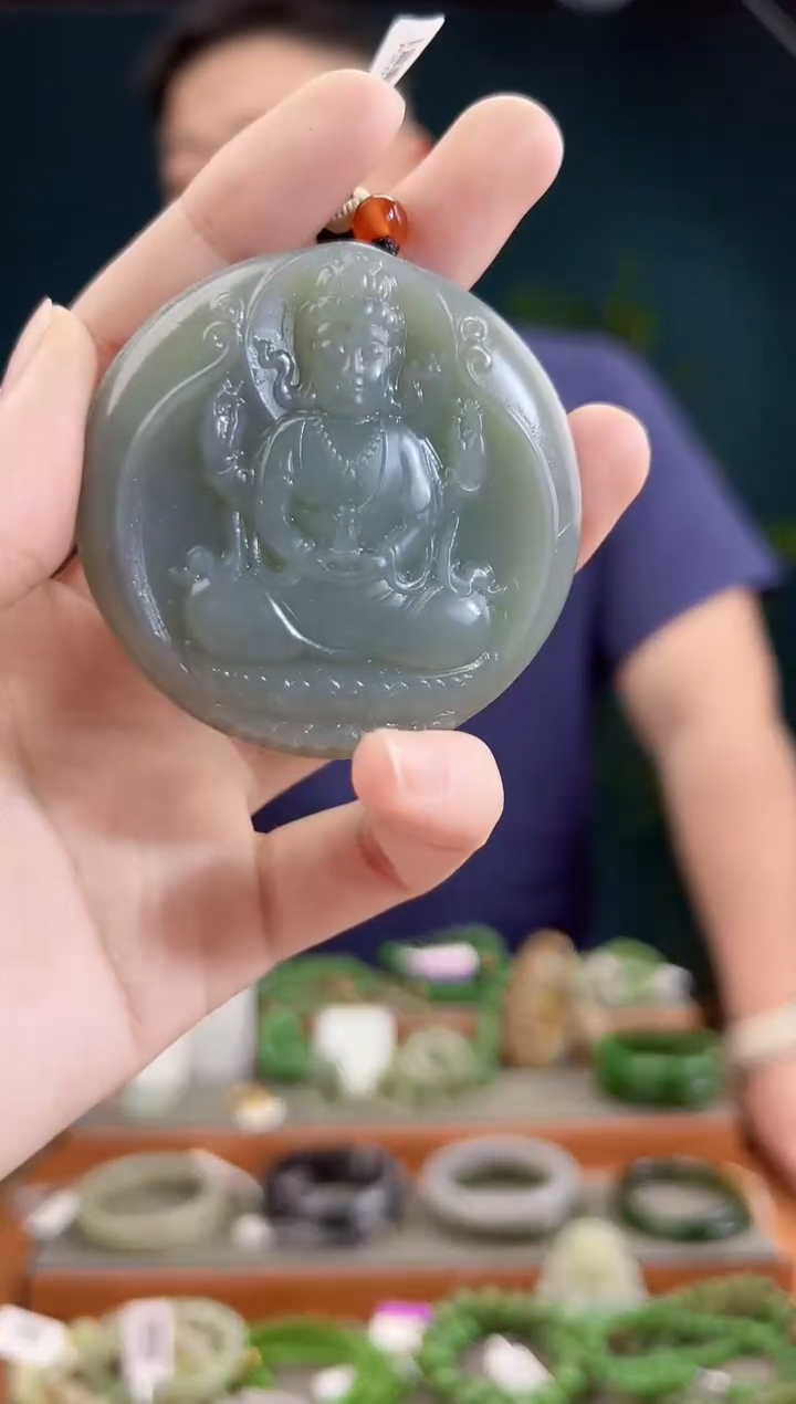 颈饰未镶嵌和田玉多样性发货 拍一单发一个