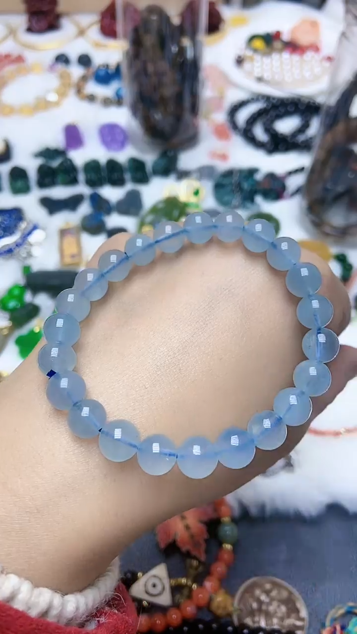 【闪购商品】海蓝宝石手链未镶嵌A57FDGFDGSDFGH