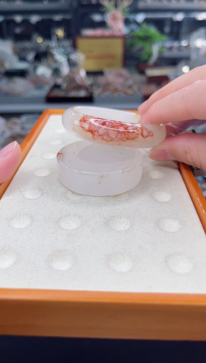 【闪购商品】石英质玉手镯未镶嵌53圈口（赠品镯心）6455217