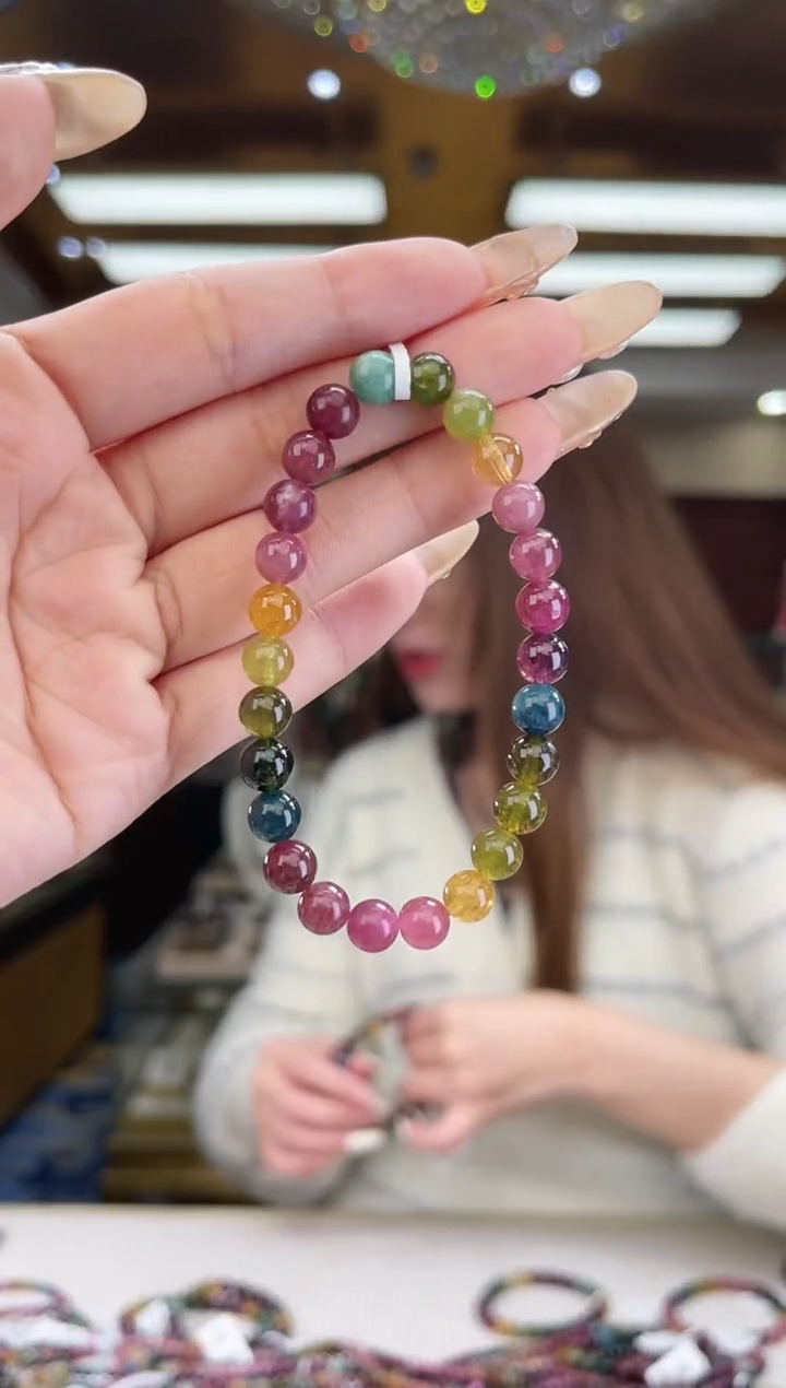 【闪购商品】碧玺/未镶嵌7mm+碧玺单圈多样性发货11