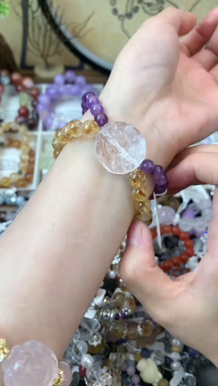 【闪购商品】紫晶手链未镶嵌196手串