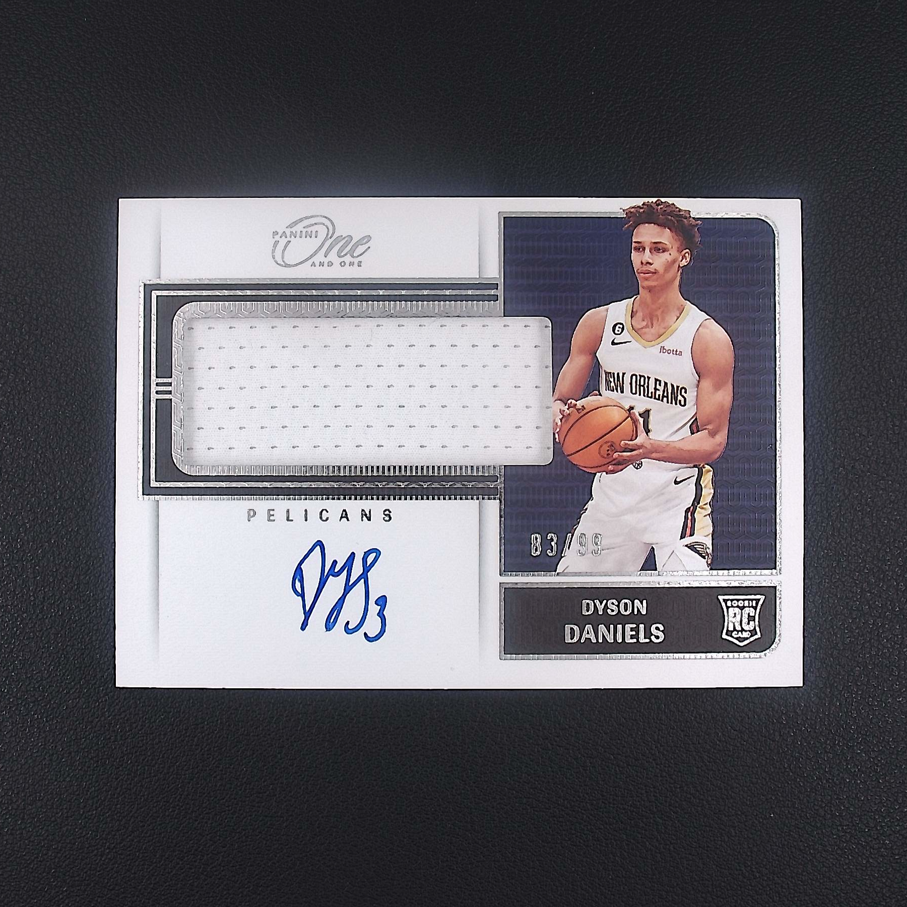 戴森丹尼尔斯 ONE 99编 帕尼尼NBA国宝手提签字球星卡