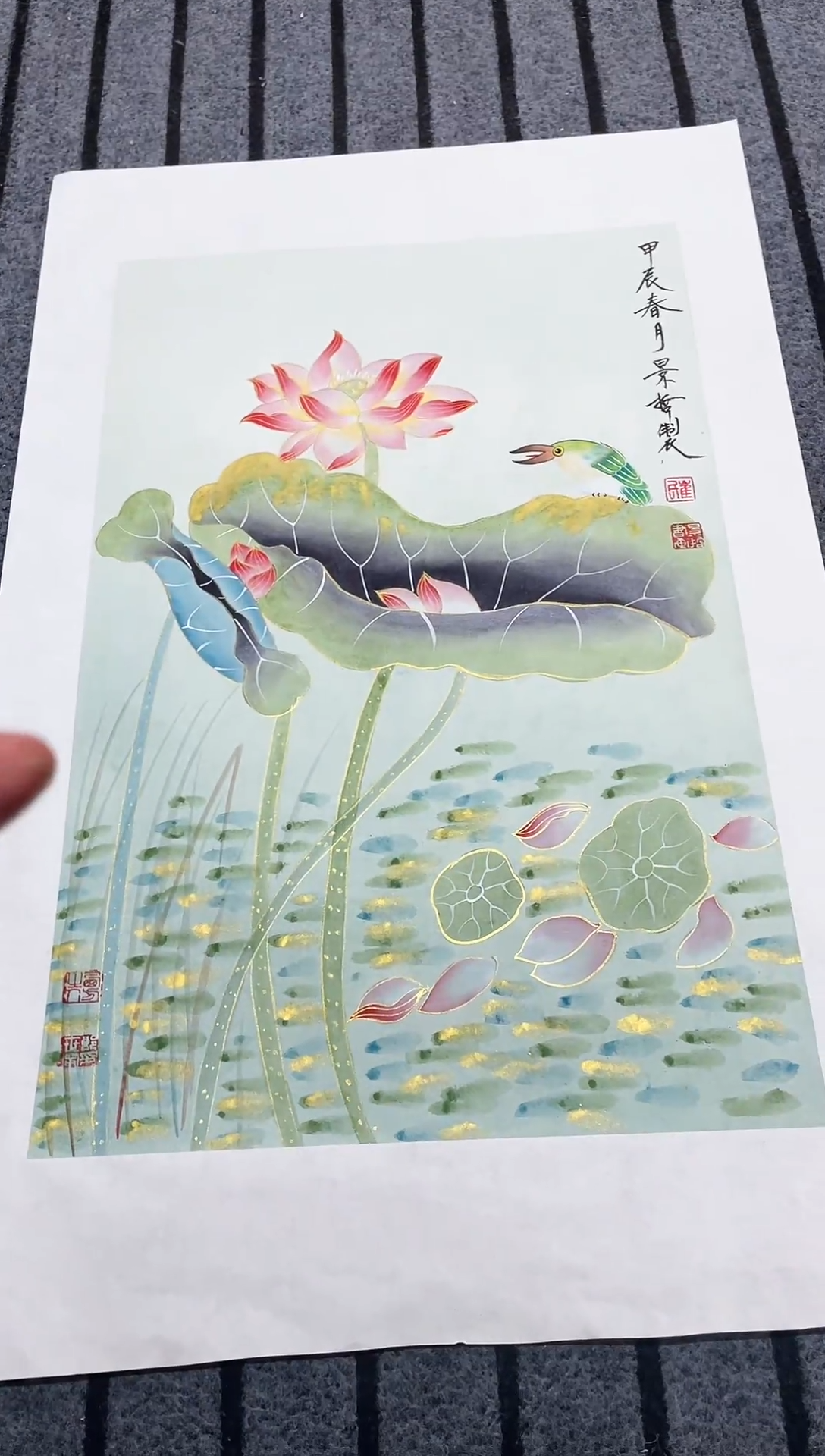 精品国画花鸟作品