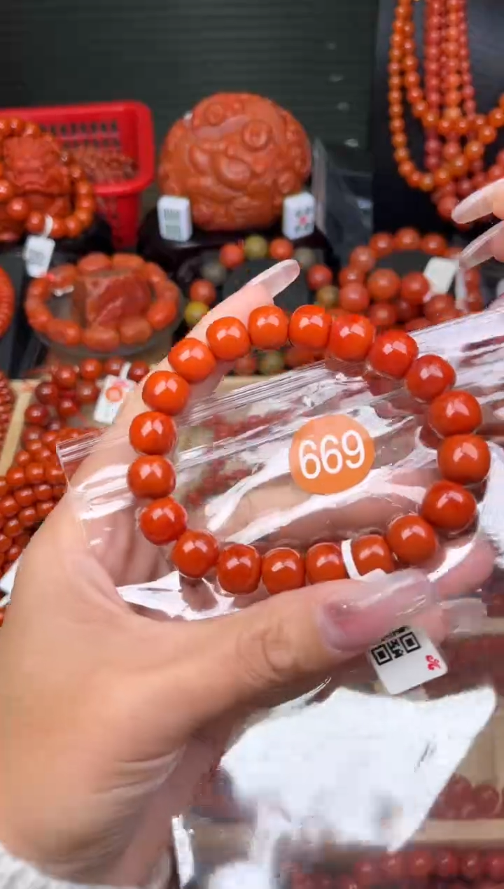 【闪购商品】南红玛瑙珠宝奇石未镶嵌669-11+