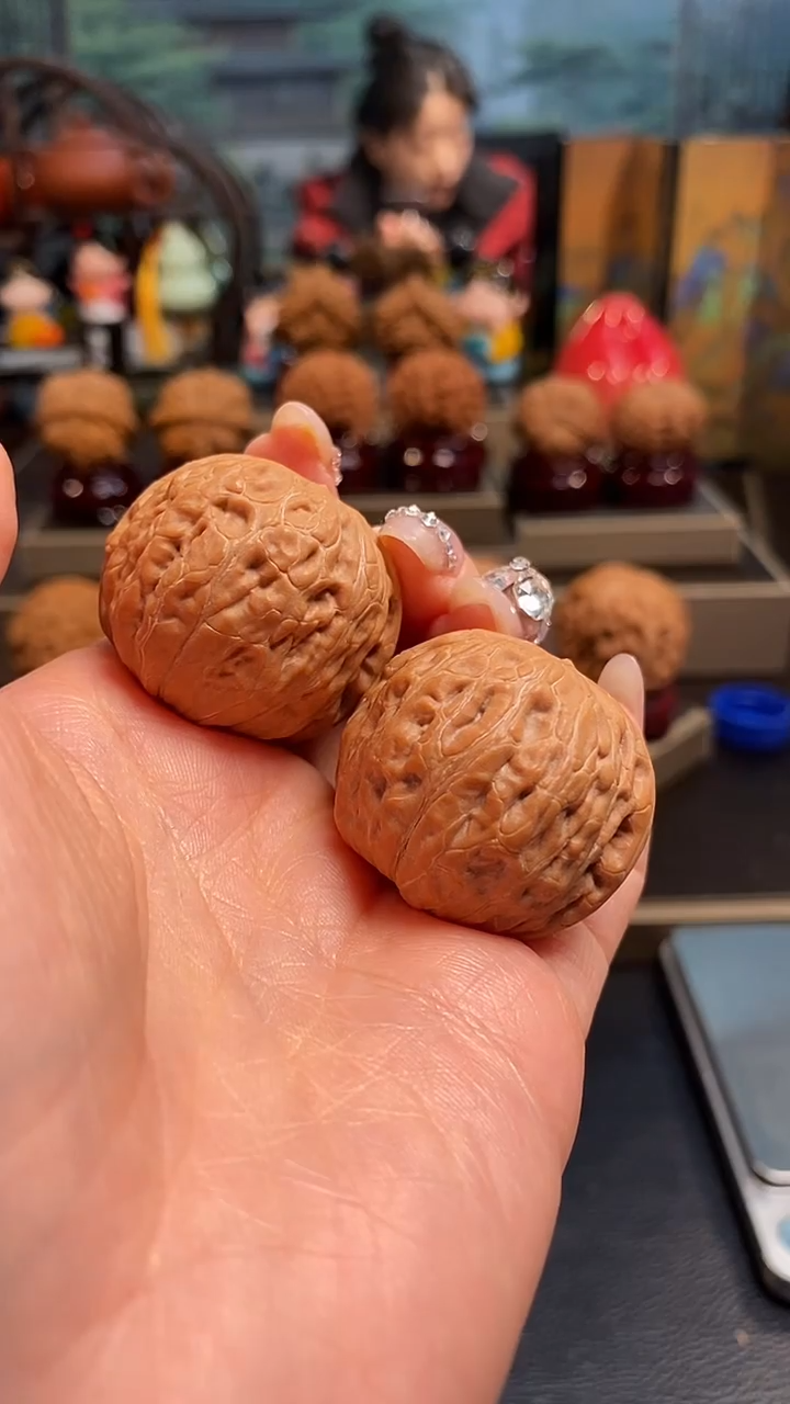 【闪购商品】文玩核桃把件K13铁锤35