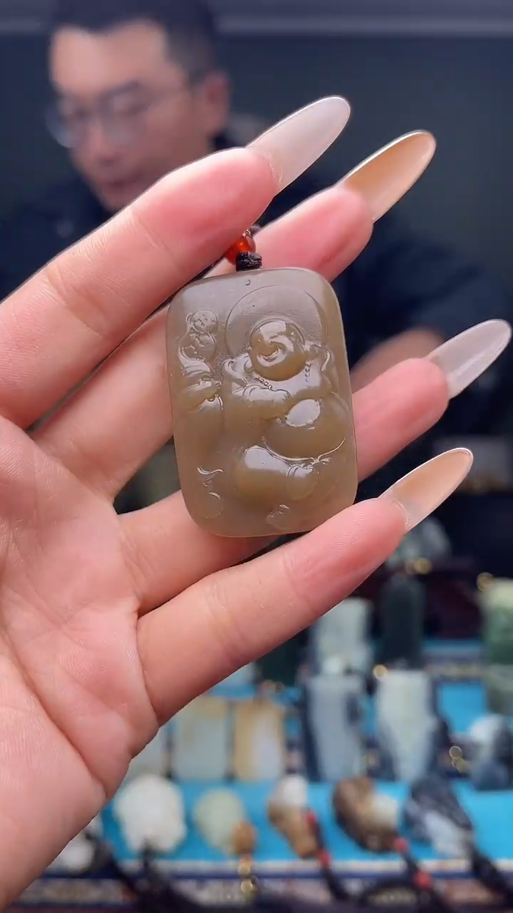 未镶嵌和田玉挂件1
