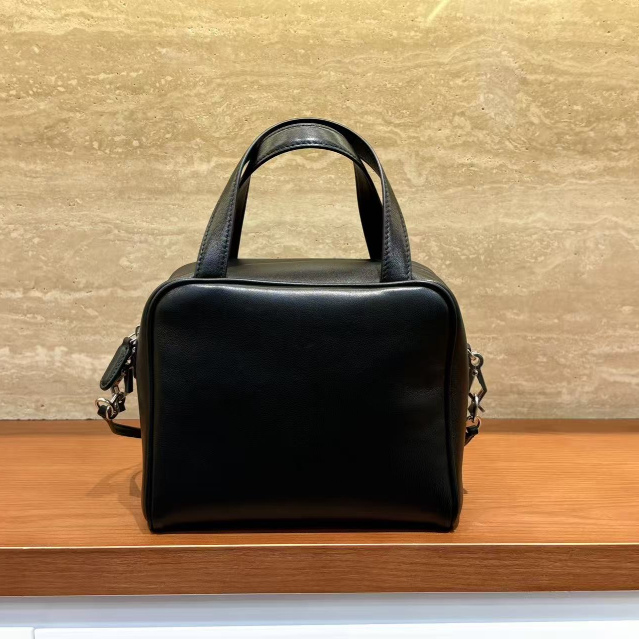 小众极简百搭单肩小方包829