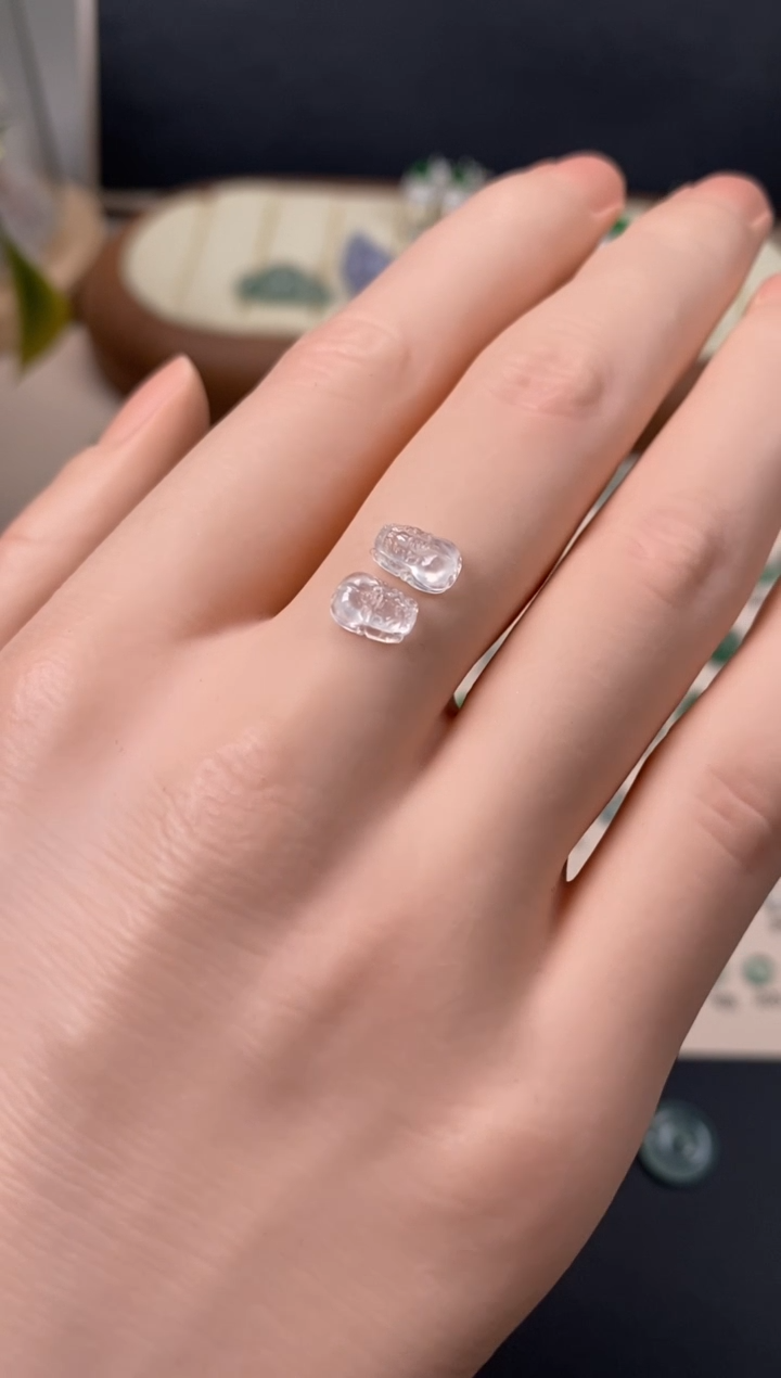 【闪购商品】翡翠颈饰未镶嵌翡翠冰种裸石