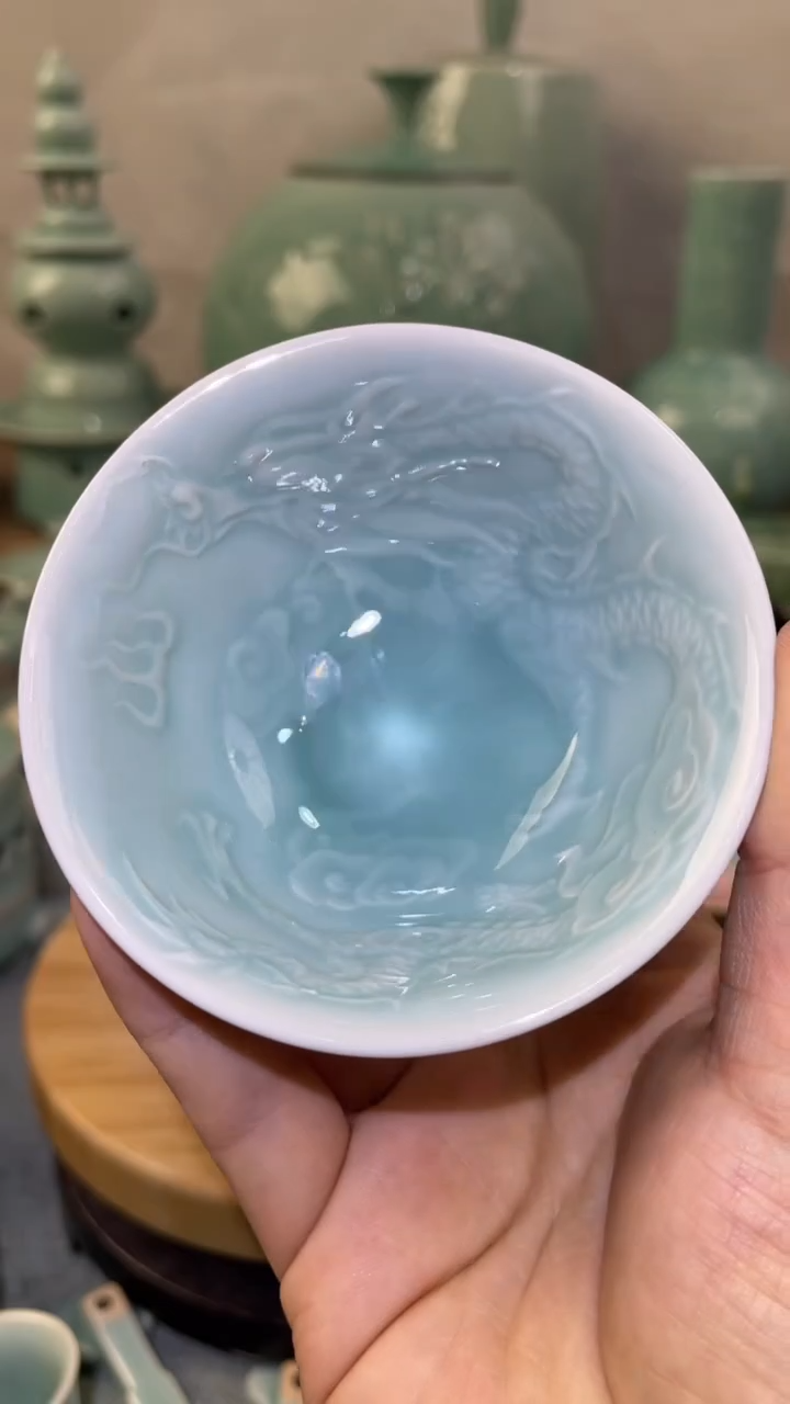 【闪购商品】特价福利 微瑕 慧仙青瓷