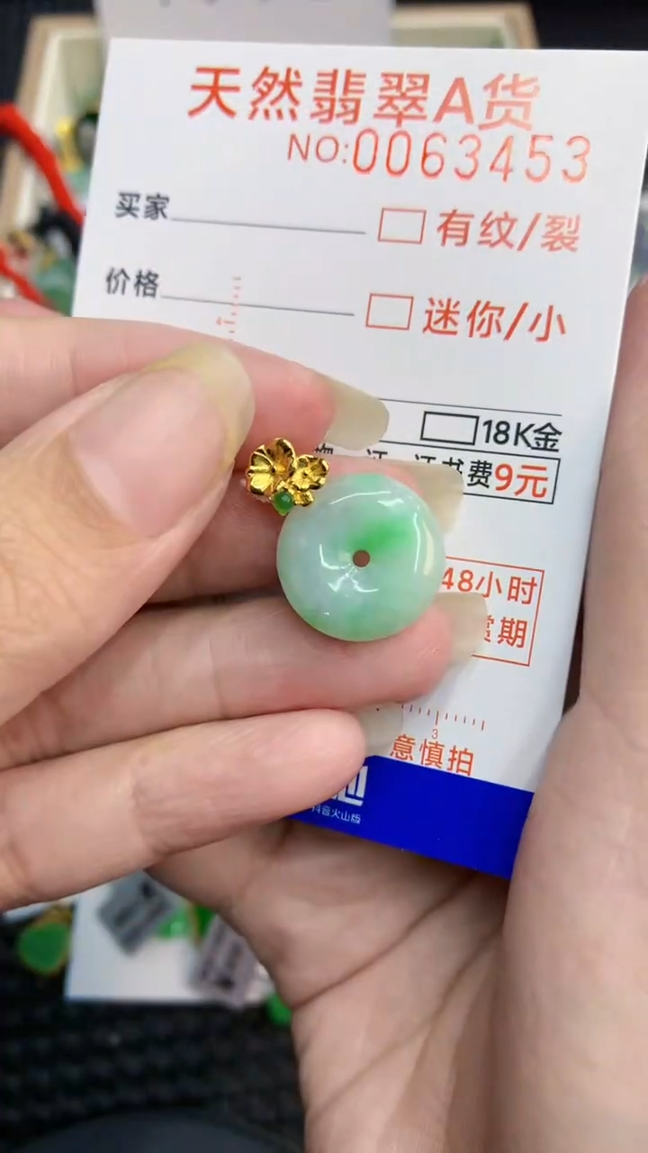 【闪购商品】翡翠颈饰银S925镶嵌            8