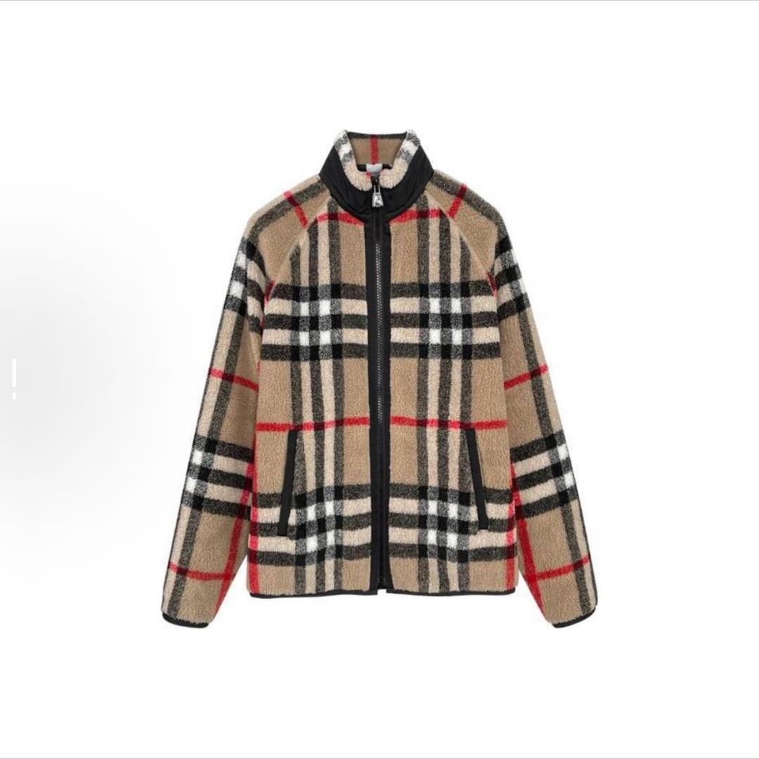 Burberry博柏利 羊毛混纺绒头夹克8094914/BCJ