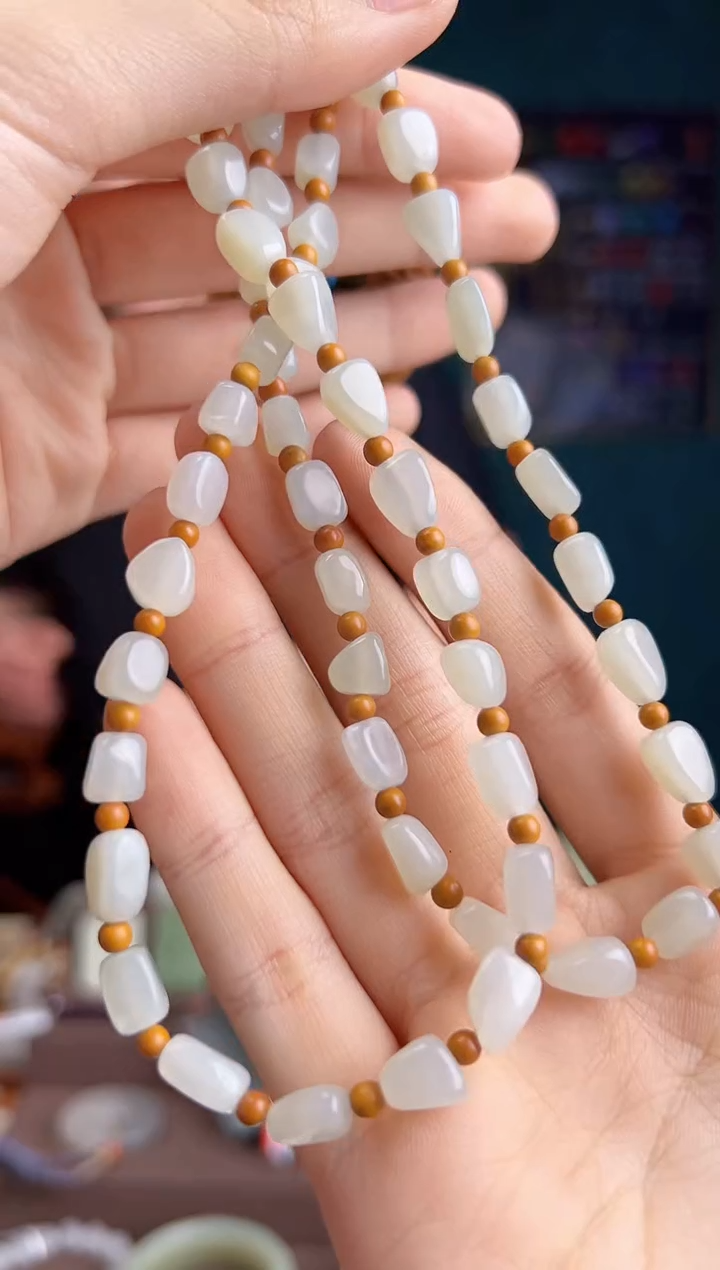 【闪购商品】和田玉颈饰未镶嵌ZZ 拍一发一 多样性发货