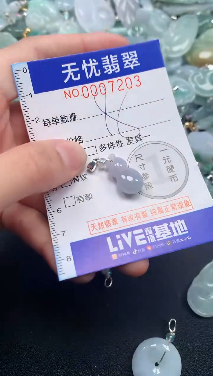 颈饰未镶嵌翡翠7203