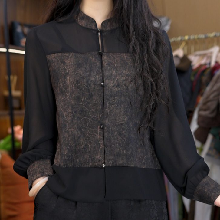 9300-18新款女士上衣小衫