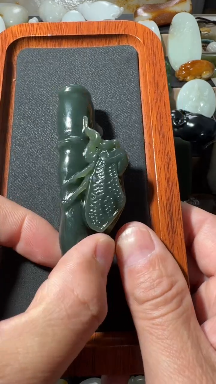 未镶嵌和田玉把件小*?男女款时尚百搭饰品