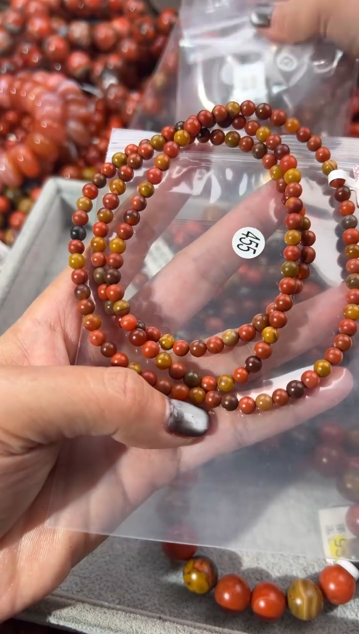 未镶嵌手串南红玛瑙5+
