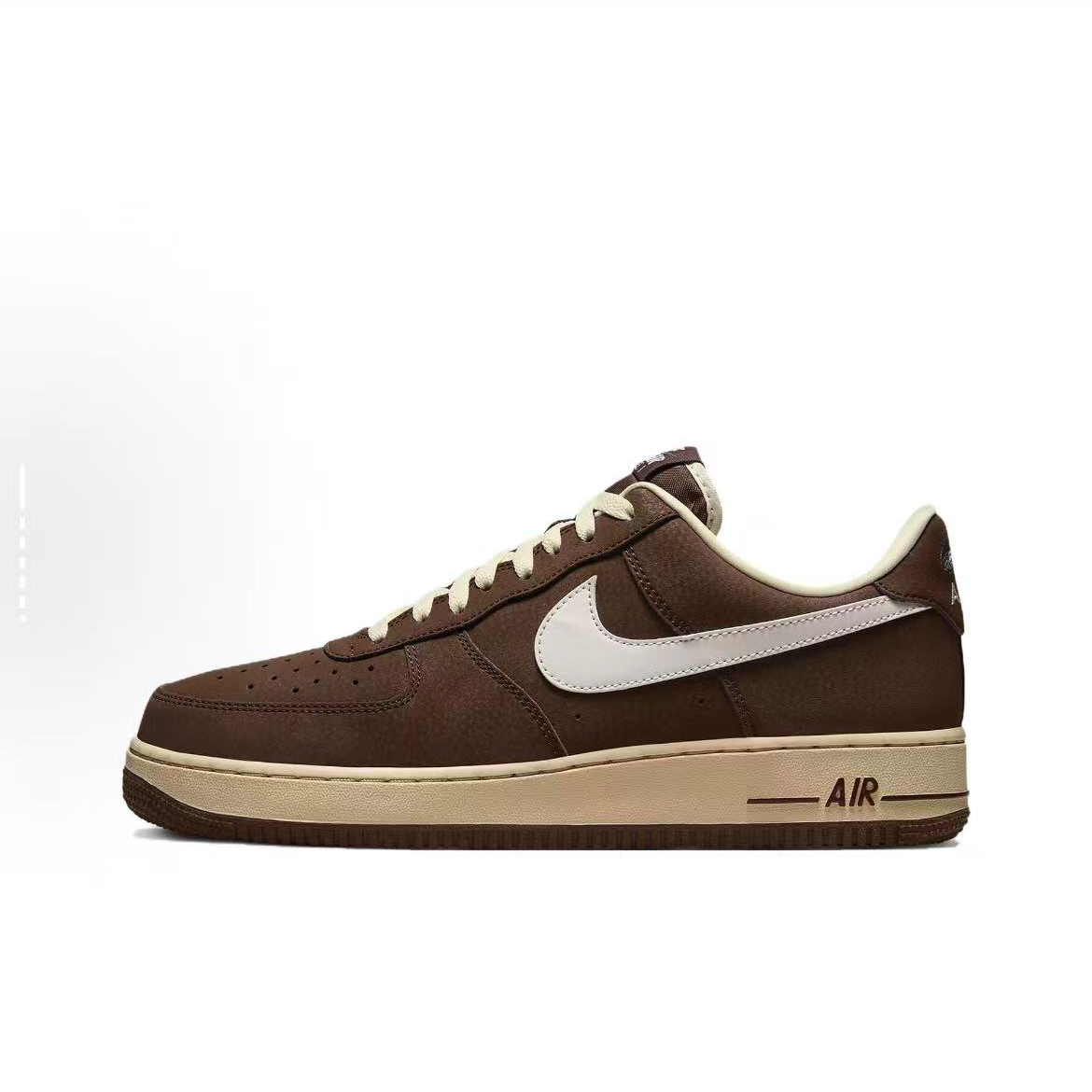 NIKE/耐克正品男鞋空军AF1白棕舒适百搭低帮板鞋流光风FZ3592-259
