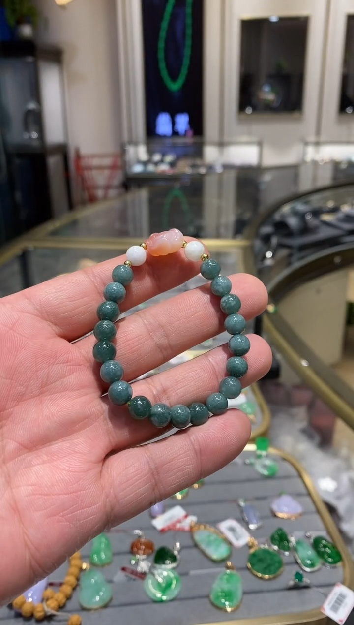 【闪购商品】翡翠手链未镶嵌亏米福利