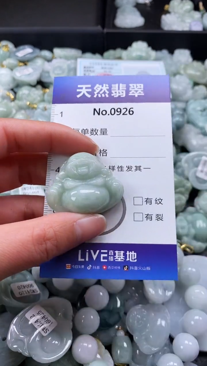 【闪购商品】翡翠颈饰未镶嵌缅甸A货翡翠0926