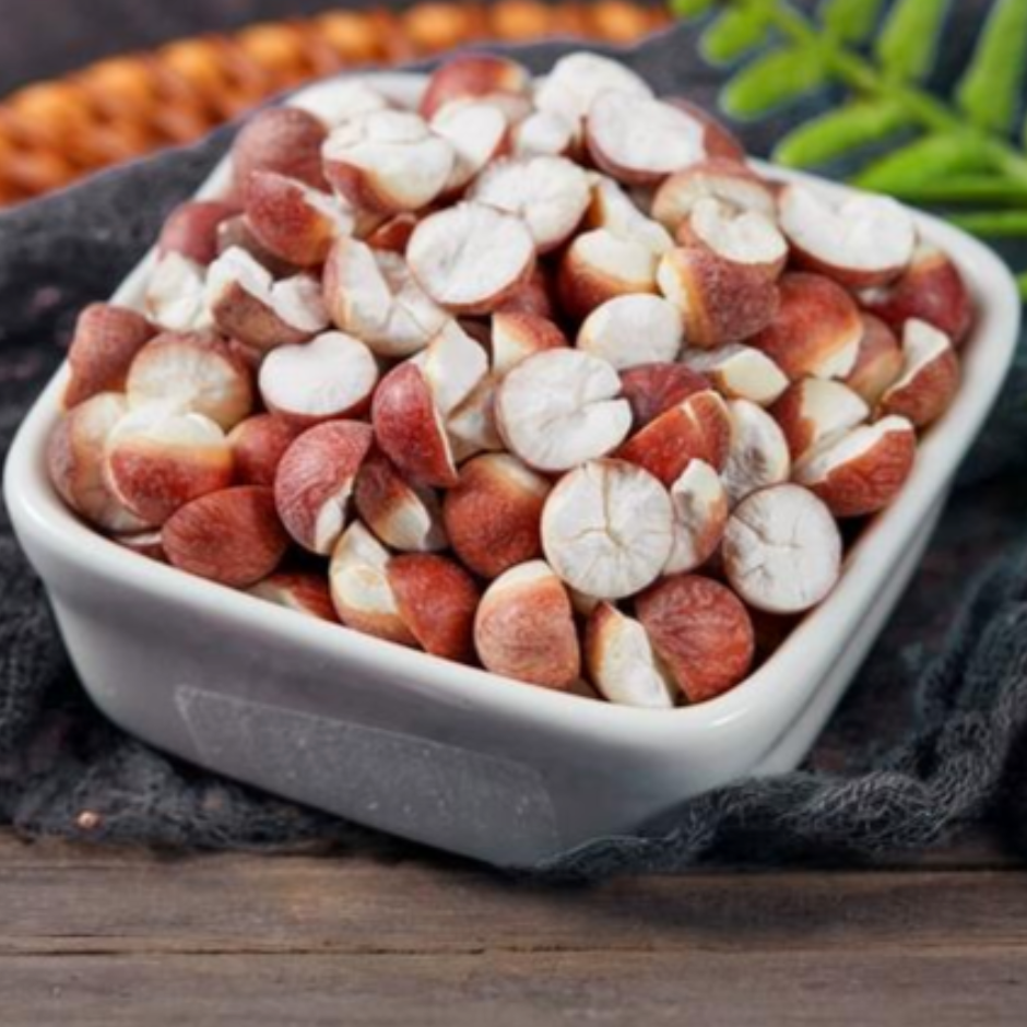 [小果开边肇实]肇庆本地农户自种自晒芡实开边小果肇实/半斤/一斤