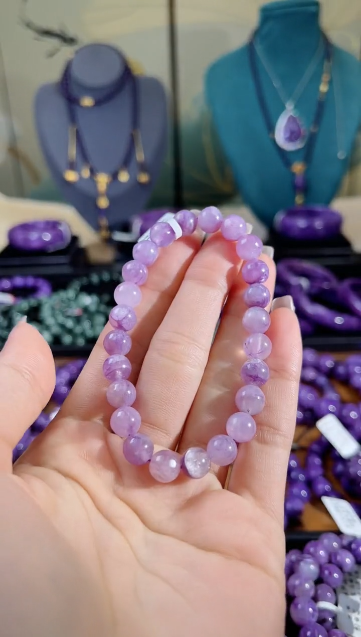 【闪购商品】查罗石（紫龙晶）手串未镶嵌.