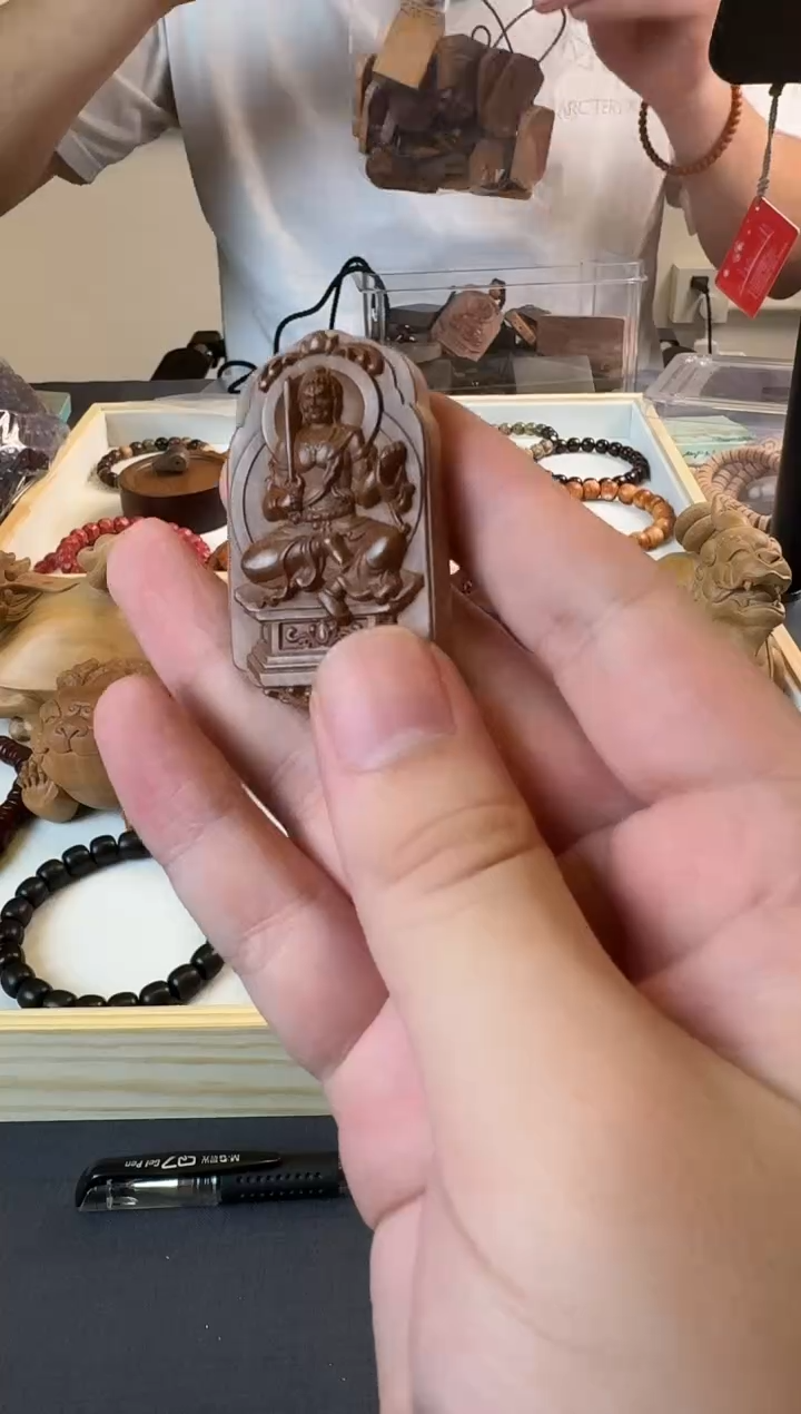 檀香木手串/手链老山檀香牌牌