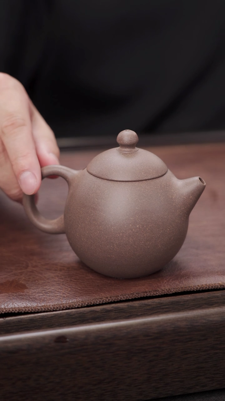 【闪购商品】原矿老青灰段 龙旦壶 170cc 半手工