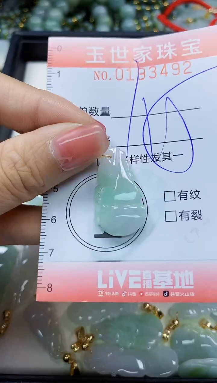 【闪购商品】翡翠颈饰未镶嵌闪购商品00193492