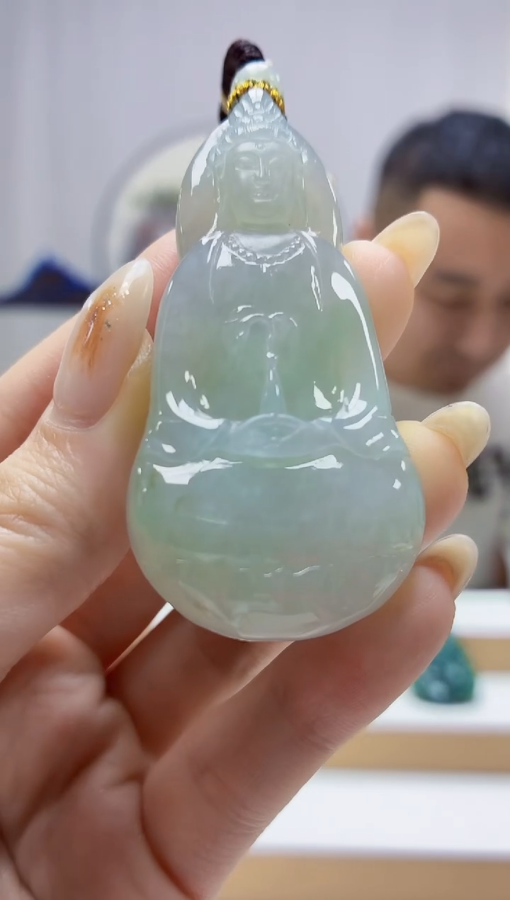 未镶嵌定制翡翠4898jw-毛货挂件162
