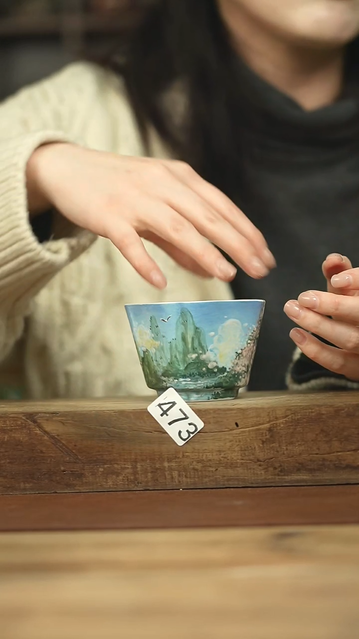 石一 设计师 手绘系列 杯