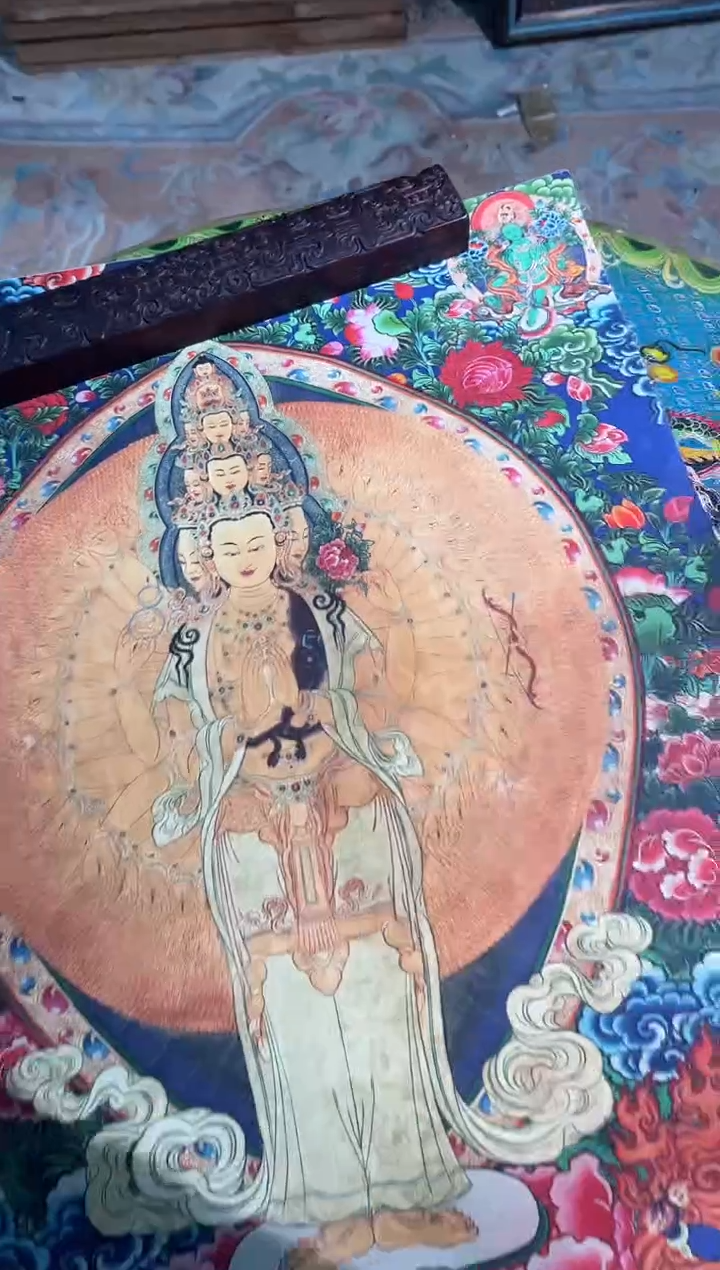 卷轴画卷轴画旭旭的唐卡