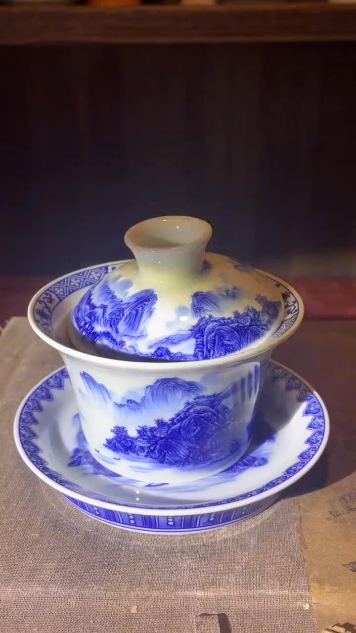 摆件瓷L56景德镇陶瓷摆件