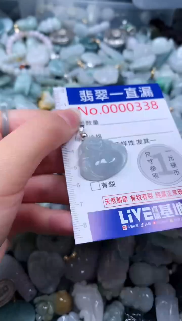 【闪购商品】翡翠吊坠(不含链)未镶嵌338