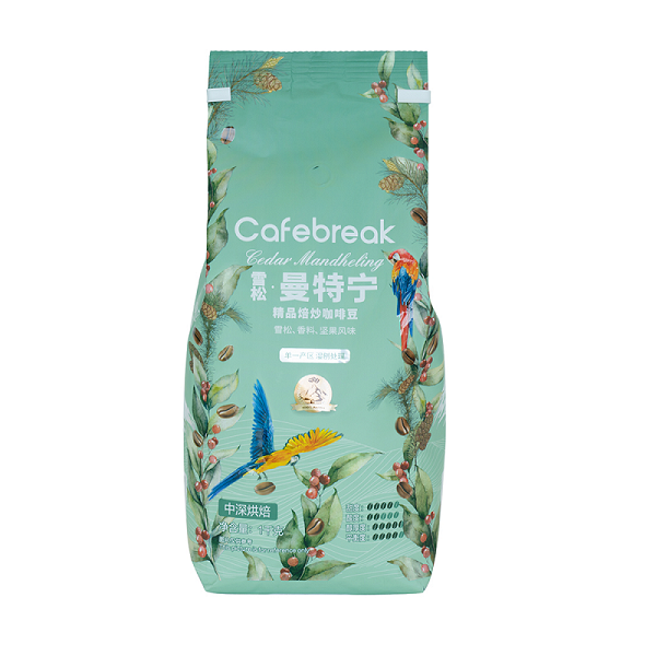 布蕾克 雪松曼特宁精品焙炒咖啡豆 1kg