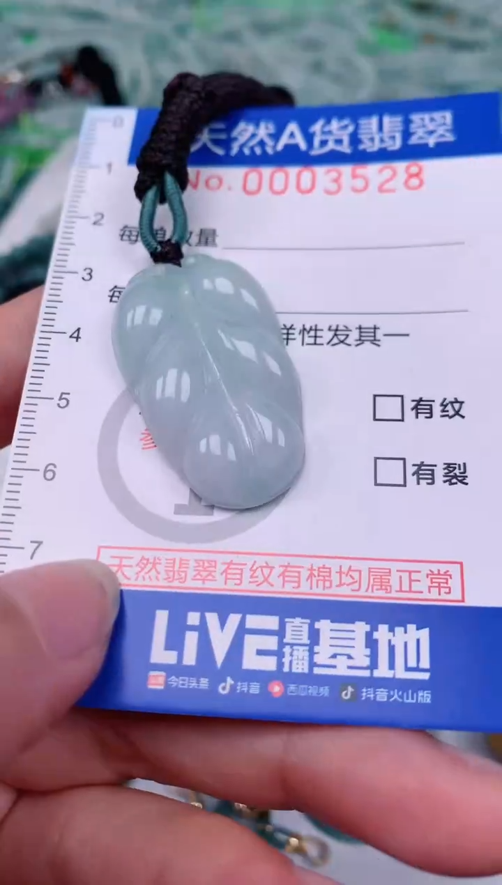 【闪购商品】翡翠颈饰未镶嵌00003528