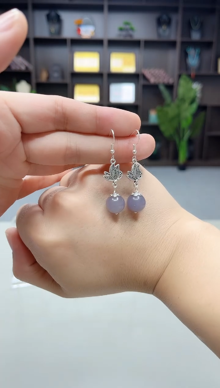 未镶嵌耳饰玛瑙/玉髓231000